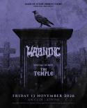 Warning (UK) + The Temple (GR) live at AN CLUB | 13.11.2026