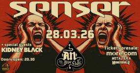 SENSER live in Athens | 28.03.26, An Club | special guests: Kidney Black