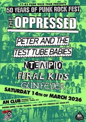50 Years Of Punk Rock Fest | 14.03.2026 | AN CLUB