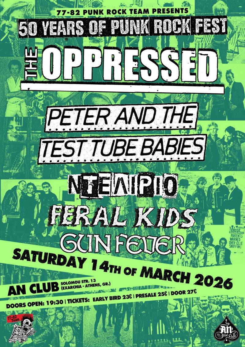 50 Years Of Punk Rock Fest | 14.03.2026 | AN CLUB