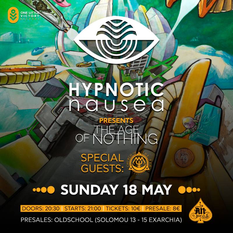 Hypnotic Nausea | The Age of Nothing Album Presentation | w/ Church of the Sea | 18.05.25 at An Club