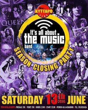 IT ‘S ALL ABOUT THE MUSIC BAND LIVE | SEASON CLOSING LIVE &amp; PARTY | 13.6.2026
