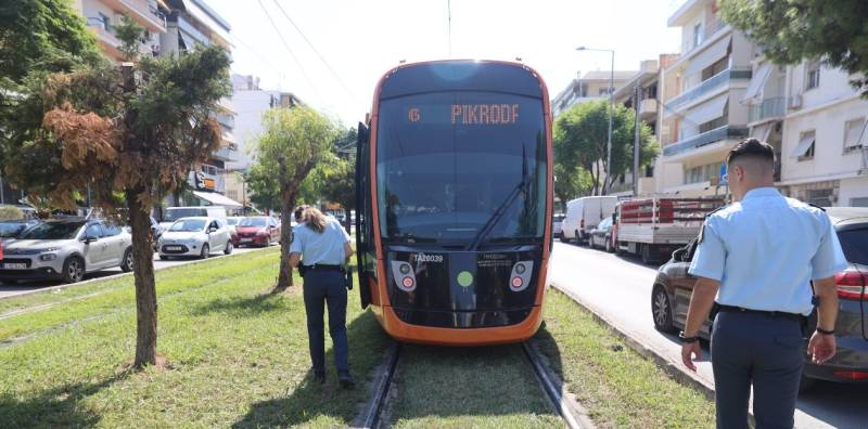 Κυκλοφοριακές ρυθμίσεις από αύριο (23/1) στη Γραμμή 6 του Τραμ λόγω έργων