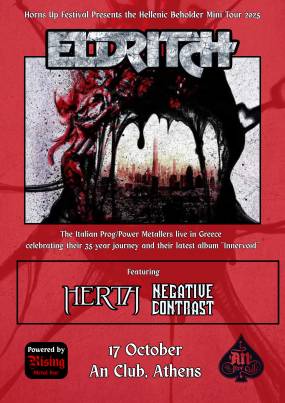Eldritch - Herta - Negative Contrast | Live in Athens, 17 October 2025