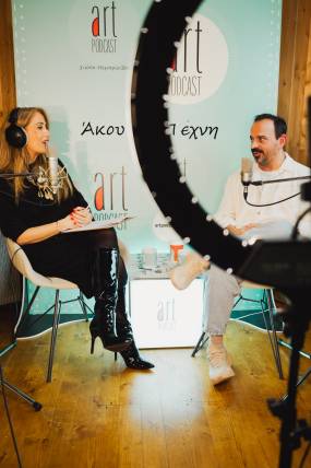 Ο Monsieur Minimal στο #186 Artpodcast με τη Γιώτα Τσιμπρικίδου