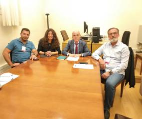 Συνάντηση της ΠΟΣΠΕΡΤ με Π. Τσαπανίδου και Γ. Γαβρήλου.