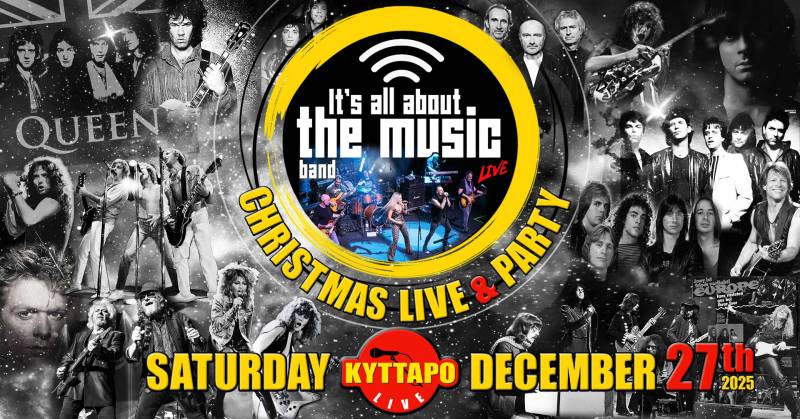 CHRISTMAS Live &amp; Party - IT‘S ALL ABOUT THE MUSIC BAND @ ΚΥΤΤΑΡΟ