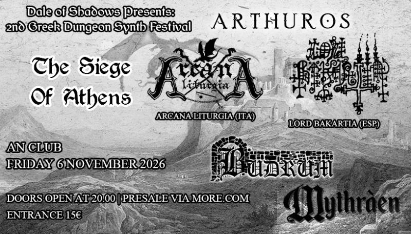 2nd Greek Dungeon Synth Festival | 06.11.2026 | An club