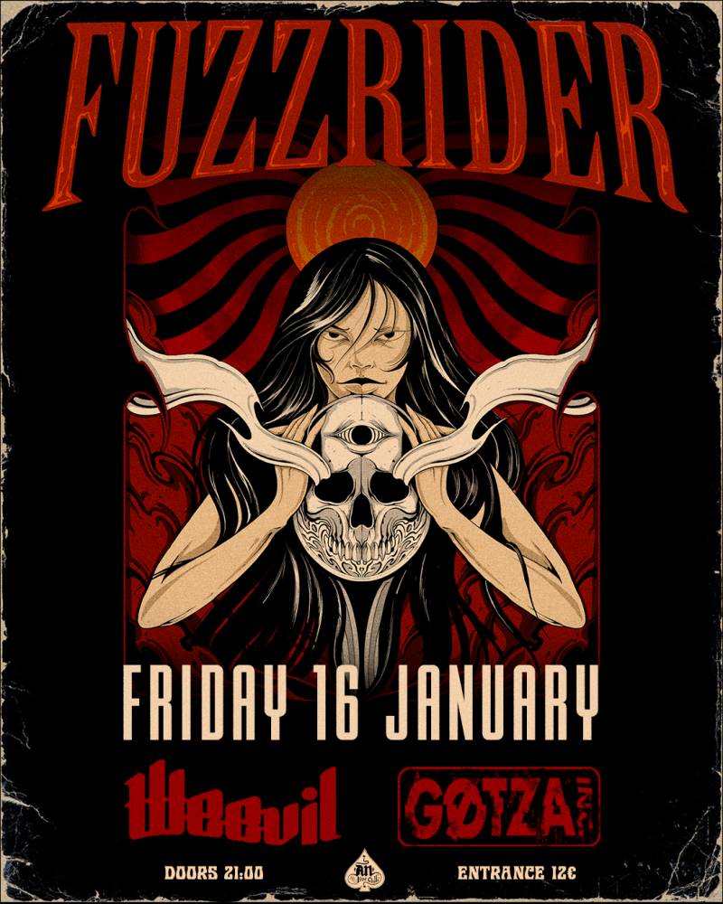FUZZRIDER w/ WEEVIL / GOTZA Inc. | 16.01.2026 | AN CLUB