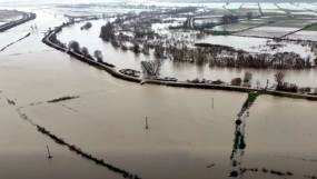 Ανείπωτη καταστροφή και αγωνία για τον Έβρο [βίντεο]