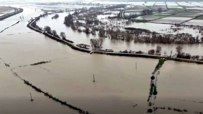 Ανείπωτη καταστροφή και αγωνία για τον Έβρο [βίντεο]