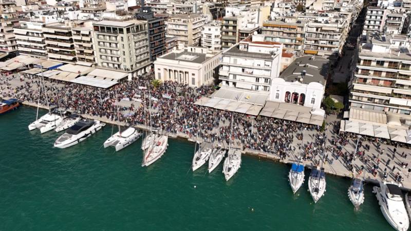 Βόλος: Μαζική συμμετοχή στο συλλαλητήριο κατά της κατασκευής μονάδας LNG στον Παγασητικό [Video]