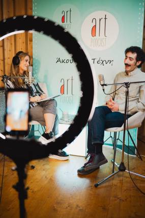 Ο Γιάννης Διονυσίου είναι ο καλεσμένος της Γιώτας Τσιμπρικίδου στο Art Podcast #179