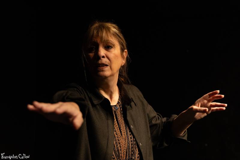 " Μισή πατρίδα " σε ερμηνεία και σκηνοθεσία Φίλιας Δενδρινού, στον Μικρό Κεραμεικό από τις 9 Μαΐου και για έξι μόνο παραστάσεις.