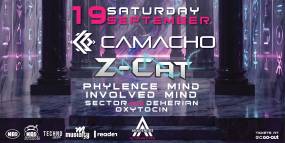 ΟΙ ΔΙΕΘΝΟΥΣ ΦΗΜΗΣ CAMACHO &amp; Z-CAT ΕΡΧΟΝΤΑΙ ΓΙΑ ΤΗΝ ΑΠΟΛΥΤΗ OPEN AIR ΗΛΕΚΤΡΟΝΙΚΗ ΕΜΠΕΙΡΙΑ | 19 ΣΕΠΤΕΜΒΡΙΟΥ | BOTOXE ATHENS
