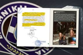 Μπλόκο
στη μήνυση
- λογοκρισία αστυνομικών – Στο κενό έπεσε η απόπειρα φίμωσης