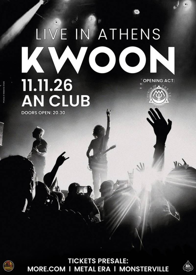 KWOON live in Athens | 11.11.26, An Club | opening act: Church of the Sea