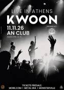KWOON live in Athens | 11.11.26, An Club | opening act: Church of the Sea