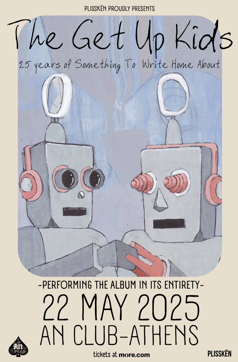 PLISSKËN presents THE GET UP KIDS | 22.05.2025 at AN CLUB!