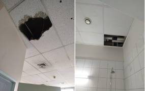 Θριάσιο: Έπεσε τμήμα οροφής σε θάλαμο ασθενών στην ψυχιατρική κλινική