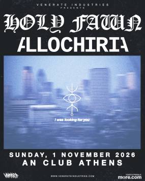 HOLY FAWN (USA) + Allochiria live at An Club ★ 01.11.26