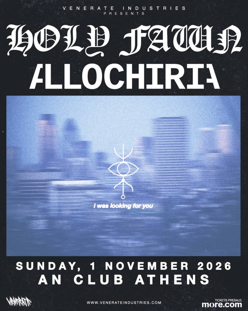 HOLY FAWN (USA) + Allochiria live at An Club ★ 01.11.26