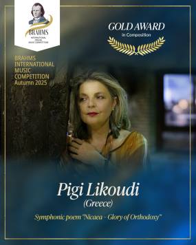 Τρεις Παγκόσμιες Διακρίσεις για την Ελληνίδα Συνθέτρια Πηγή Λυκούδη για το έργο της «Νίκαια – Κλέος Ορθοδοξίας / Nicaea – Glory of Orthodox»