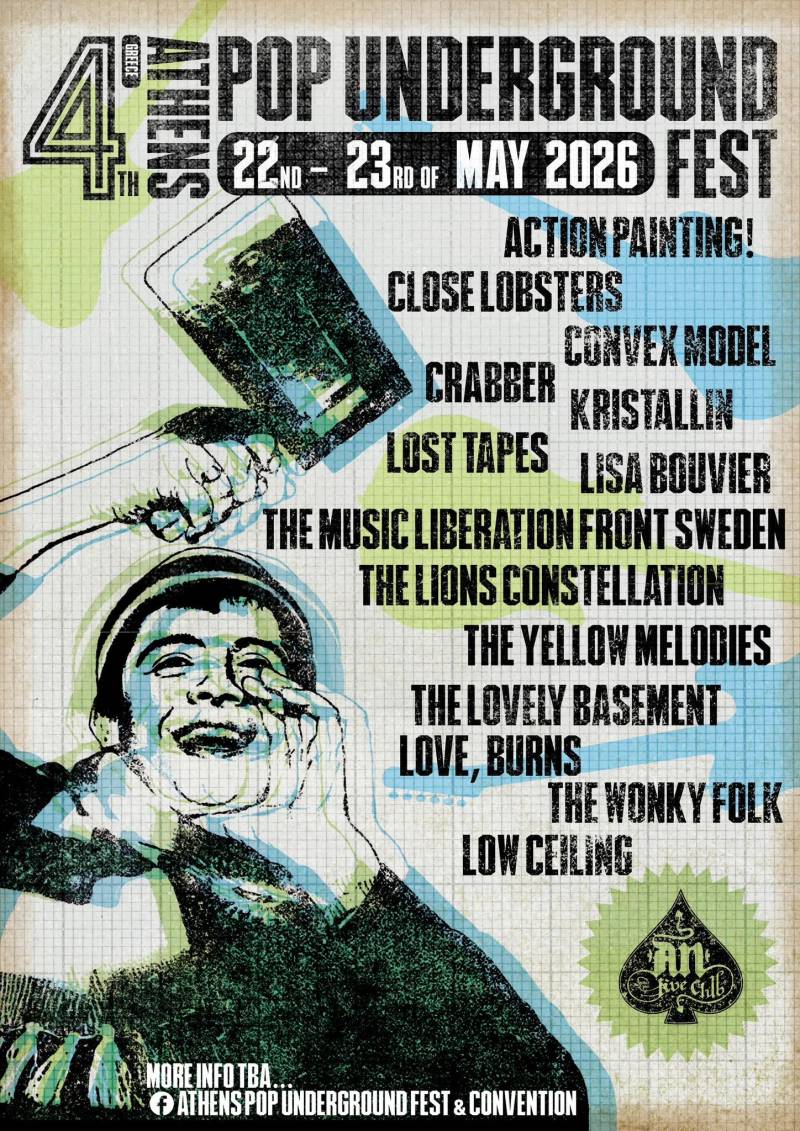 4th Athens Pop Underground Fest and Convention | ΠΑΡΑΣΚΕΥΗ 22 ΚΑΙ ΣΑΒΒΑΤΟ 23 ΜΑΙΟΥ | AN CLUB