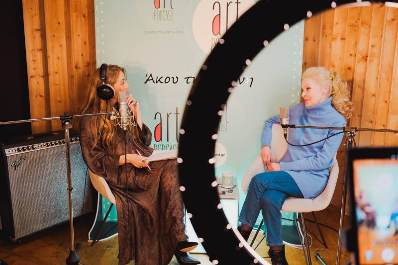 Η Μαρία Αλιφέρη μοιράζεται σκέψεις και ιστορίες στο #193 Artpodcast