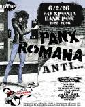 PANX ROMANA &amp; ΑΔΕΛΦΙΑ / ΑΝΤΙ... "50 χρόνια πανκ ροκ "1976-2026"