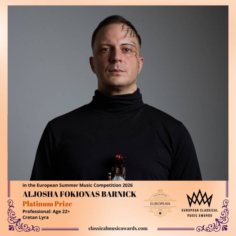 European Classical Music Awards: Ο Αλέξανδρος Λύρα στην κορυφή της Ευρώπης