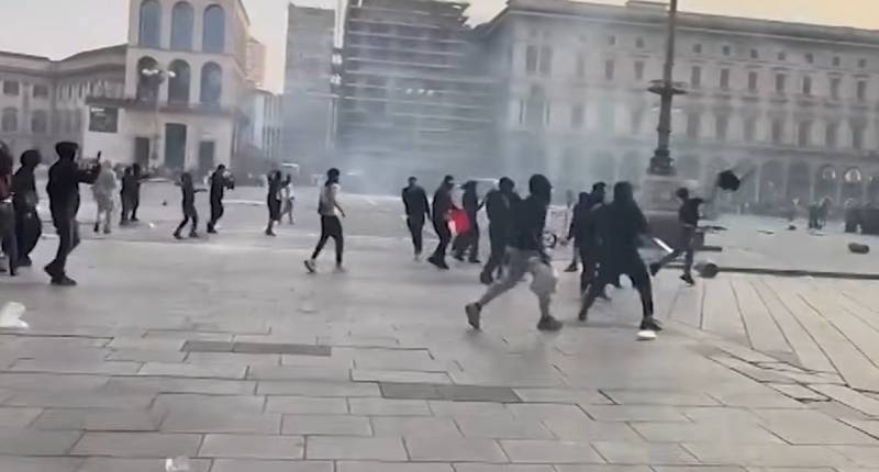 Ιταλία: Άγρια επεισόδια σε Μιλάνο και Μπολόνια – Δακρυγόνα και προσαγωγές (videos)