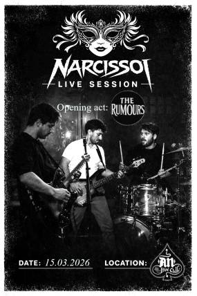 Νάρκισσοι + The Rumours | 15.03.2026 | AN CLUB