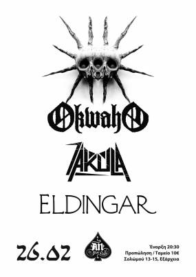 ELDINGAR - OKWAHO - ZAKULA 26/02 LIVE@AN CLUB