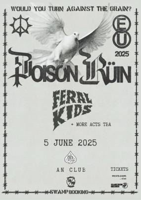 POISON RUÏN (USA) with FERAL KIDS, GLOOMY SUNDAY & ΜΠΡΙΤΖΟΛΙΤΣΕΣ | ΠΕΜΠΤΗ 05 ΙΟΥΝΙΟΥ | AN CLUB