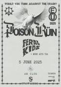 POISON RUÏN (USA) with FERAL KIDS, GLOOMY SUNDAY &amp; ΜΠΡΙΤΖΟΛΙΤΣΕΣ | ΠΕΜΠΤΗ 05 ΙΟΥΝΙΟΥ | AN CLUB