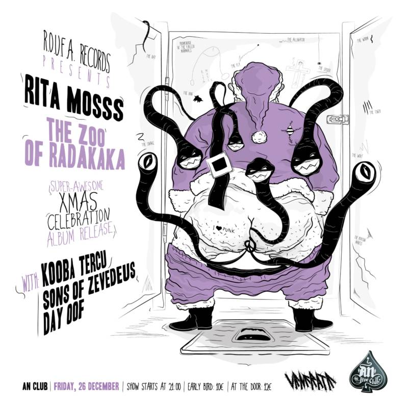 Rita Mosss Album Release Show w. Kooba Tercu//Sons of Zevedeus//Day Oof
